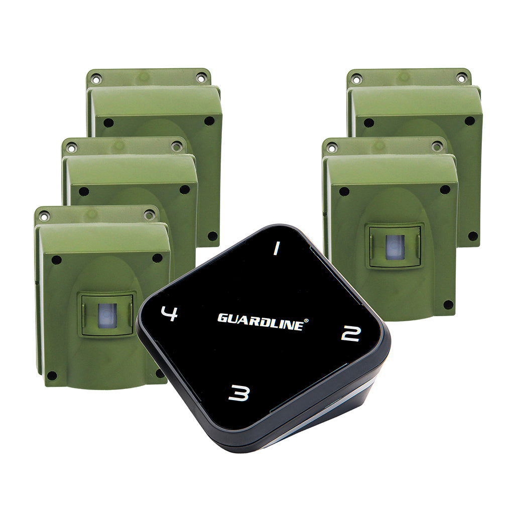 Guard Line Sensor Long Range Outdoor Motion Sensor & Alarm | Guardline Security